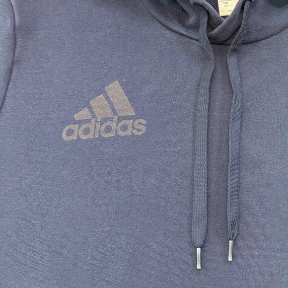 Adidas Manchester United #07 Sweatshirt Hoodie Soccer Premier League Blue Mens L - Picture 5 of 11